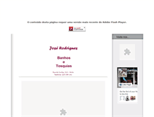 Tablet Screenshot of banhosetosquias.com